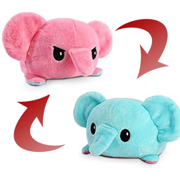 REVERSIBLE EMOTION PLUSHIES - Picture 3 of 6